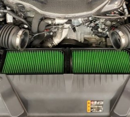 CT4-V Blackwing Carbon Fiber Airbox W Filter Upgrade w