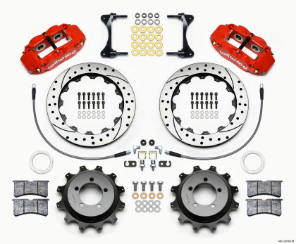 KIT,REAR,SUBARU WRX 99-05/ IMPREZA 99-07 FNSL4R,12.88x.81,REAR MT,DRL,RED,W/LINE