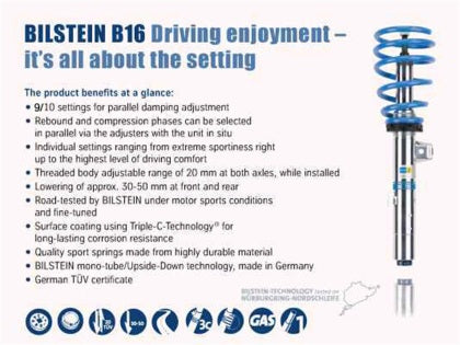 B16 (DampTronic)-Suspension Kit