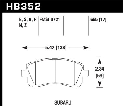 HPS Disc Brake Pad