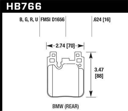 DTC-70 Disc Brake Pad