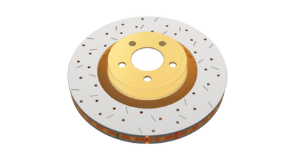 Rear 4000 Series XS Gold Brake Rotor