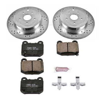 Z23 Daily Driver Carbon-Fiber Ceramic Brake Pad and Drilled & Slotted Rotor Kit