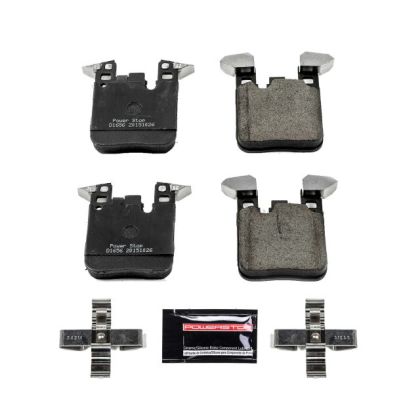 PowerStop - Z23 Daily Driver Carbon-Fiber Ceramic Brake Pads with Hardware Kit