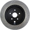 StopTech Sport Drilled/Slotted Brake Rotor; Rear Left