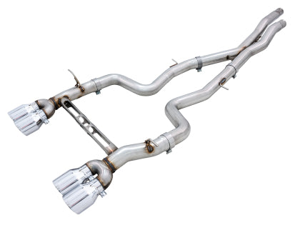 AWE Track Edition Catback for BMW F8X M3/M4 - Chrome