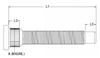 Wheel Studs; 5Pieces