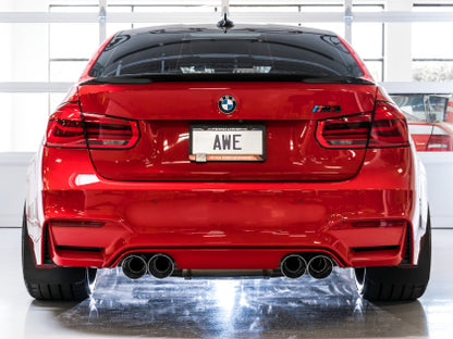 AWE SwitchPath™ Catback for BMW F8X M3/M4 - Diamond Black