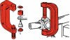 BALL JOINT PRESS W/ADAPTORS