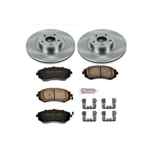 OE Stock Replacement Low-Dust Ceramic Brake Pad and Rotor Kit