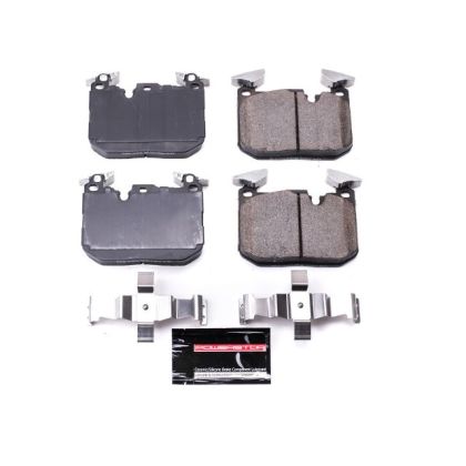 PowerStop - Z23 Daily Driver Carbon-Fiber Ceramic Brake Pads with Hardware Kit