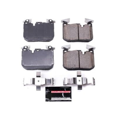 PowerStop - Z23 Daily Driver Carbon-Fiber Ceramic Brake Pads with Hardware Kit