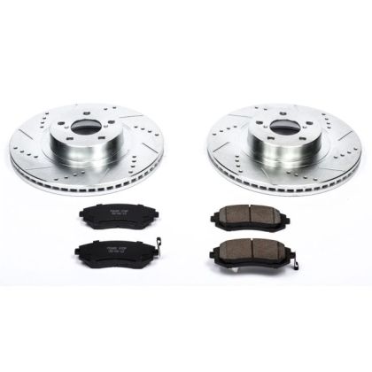 Z23 Daily Driver Carbon-Fiber Ceramic Brake Pad and Drilled & Slotted Rotor Kit