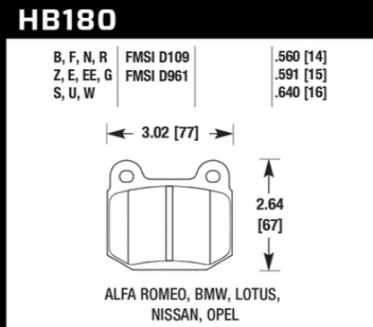 HPS 5.0 Disc Brake Pad