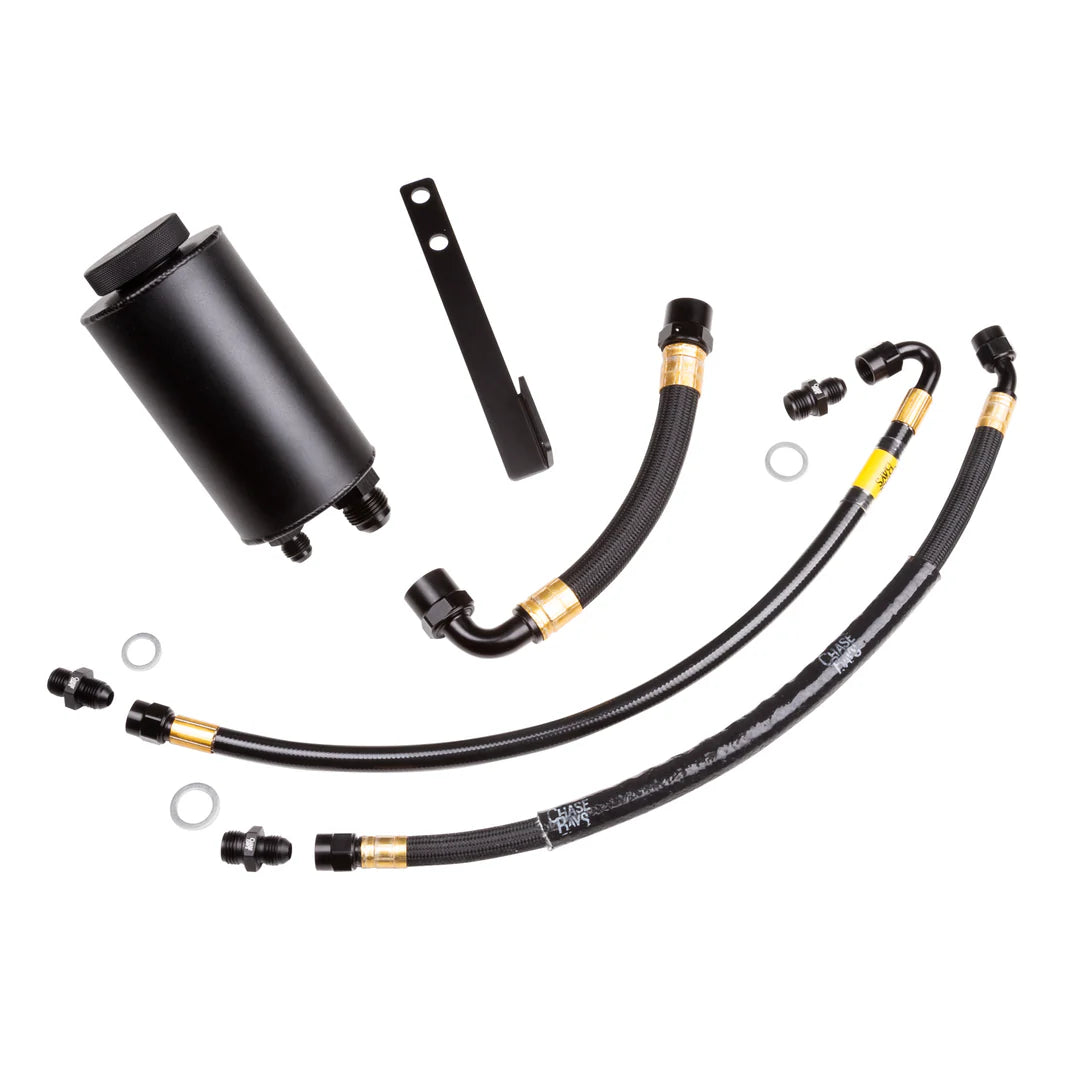 LS Swap Power Steering Kit – BMW E46 (Chase Bays + LS Pump + Bracket Kit + Pulley)