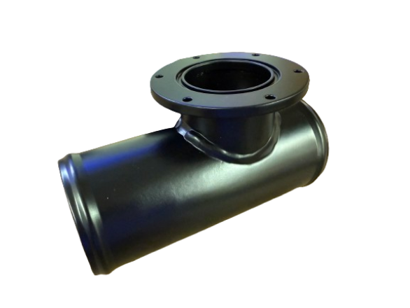 ProCharger Straight Steel Air Tube W Flange
