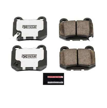 PowerStop - Z26 Performance Carbon-Fiber Ceramic Brake Pads with Hardware Kit