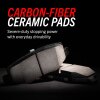PowerStop - Z23 Daily Driver Carbon-Fiber Ceramic Brake Pads with Hardware Kit