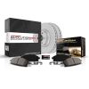 Genuine Geomet Coated Rotor and Low-Dust Ceramic Brake Pad Kit