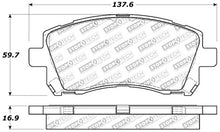 StopTech Sport Brake Pads with Shims and Hardware
