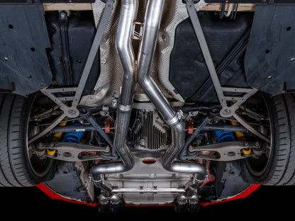 AWE Track Edition Catback Exhaust for BMW F8X M3/M4 - Diamond Black