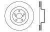 StopTech Sport Cross Drilled Brake Rotor; Front Right