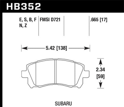 HPS 5.0 Disc Brake Pad