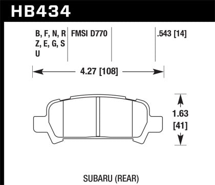 HP Plus Disc Brake Pad