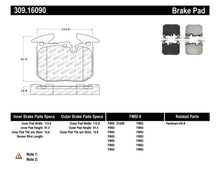 StopTech Sport Brake Pads with Shims and Hardware