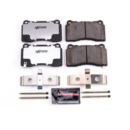 PowerStop - Z26 Performance Carbon-Fiber Ceramic Brake Pads with Hardware Kit