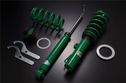 Street Advance Z Coilover Kit; Camber/Caster Adjustable Front Upper Mount; OEM Rear Upper Mount; EDFC Compatible; For use with EDFC Motor Kit EDK05-12140; For use with Front Extension Kit EDK08-P8514-14