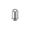McGard Wheel Lock Nut Set - 4pk. (Tuner / Cone Seat) M12X1.25 / 13/16 Hex / 1.24in. Length - Chrome