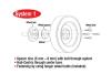 Eibach Wheel Spacer 25mm Pair