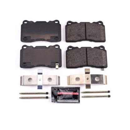 PowerStop - Z23 Daily Driver Carbon-Fiber Ceramic Brake Pads with Hardware Kit