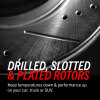 PowerStop Evolution Performance Drilled, Slotted & Plated Brake Rotor Pair