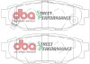Rear Street Performance Brake Pads
