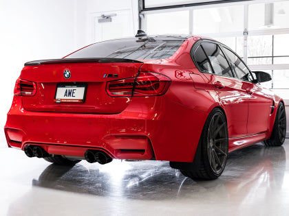 AWE Track Edition Catback Exhaust for BMW F8X M3/M4 - Diamond Black