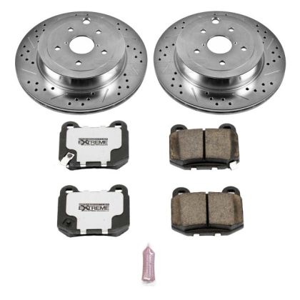 Z26 Street Performance Ceramic Brake Pad and Drilled & Slotted Rotor Kit